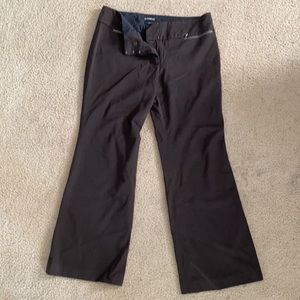 Brown dressy pants from express